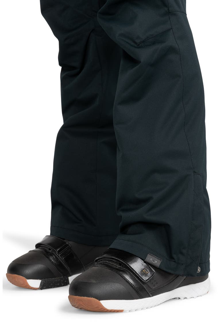 Nadia Insulated Waterproof Snow Pants, Alternate, color, TRUE BLACK