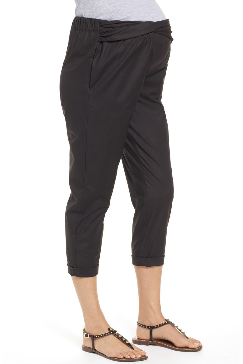 Ipek Pants, Alternate, color, BLACK