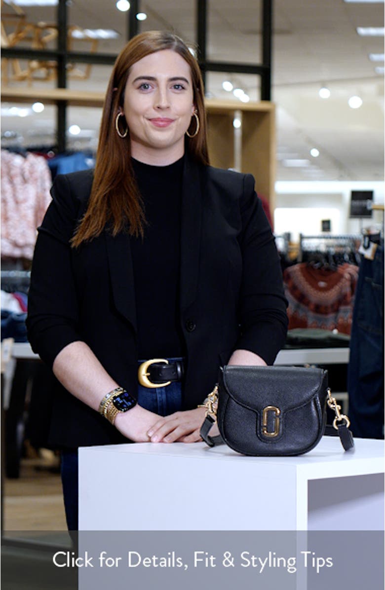 The J Marc Pebble Saddle Bag, sales video thumbnail