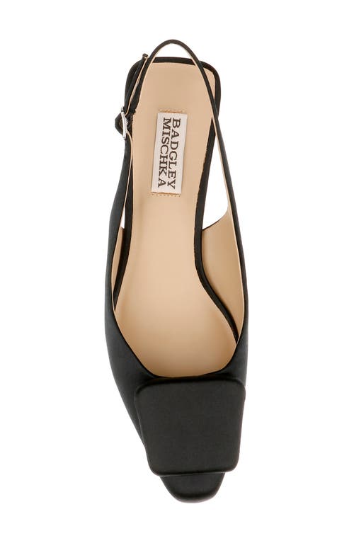 Badgley Mischka Collection Gracen Slingback Pump In Black