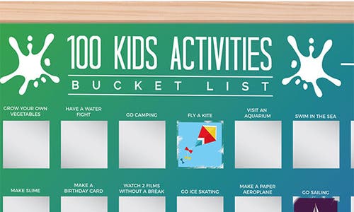Gift Republic 100 Kids' Activities Bucket List In Multi