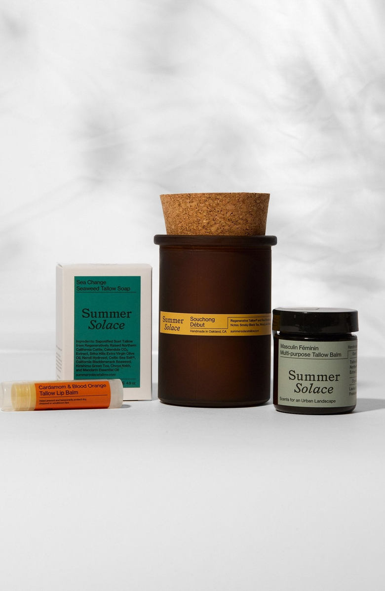 Summer Solace Tallow California Signature Tallow-Based Scents Collection, Main, color, NO COLOR