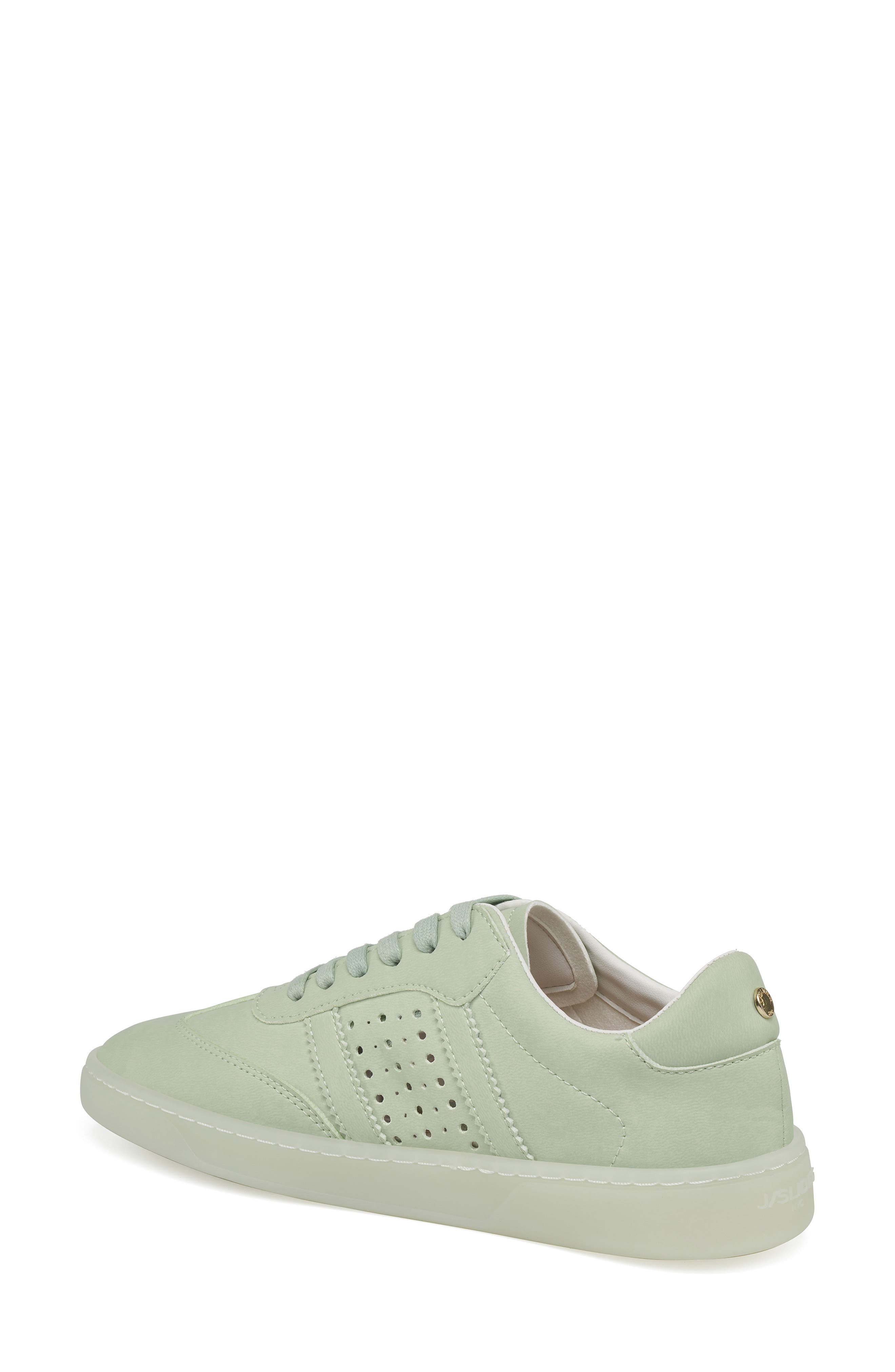 Hunter Leather Sneaker, Alternate, color, MINT
