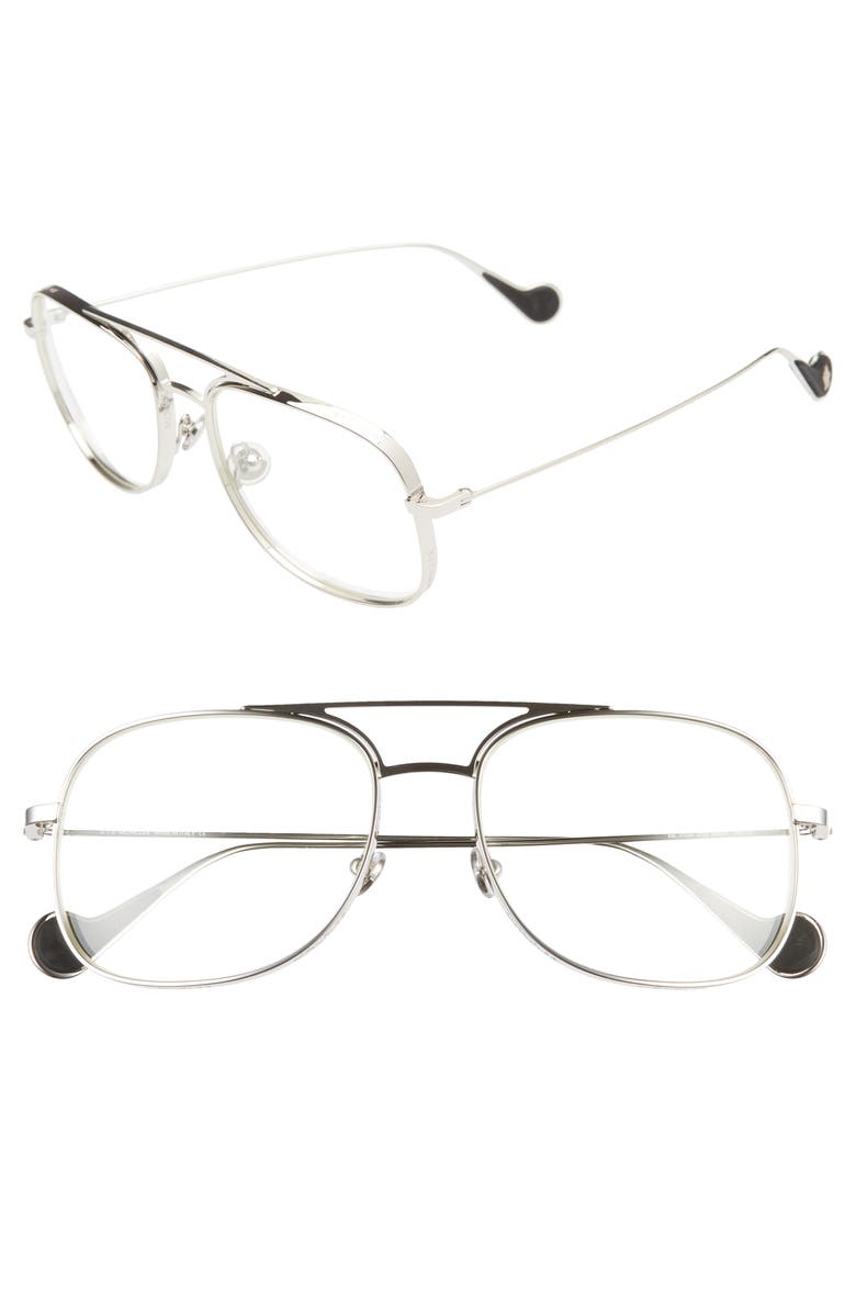 Moncler 57mm Optical Glasses, Main, color, 