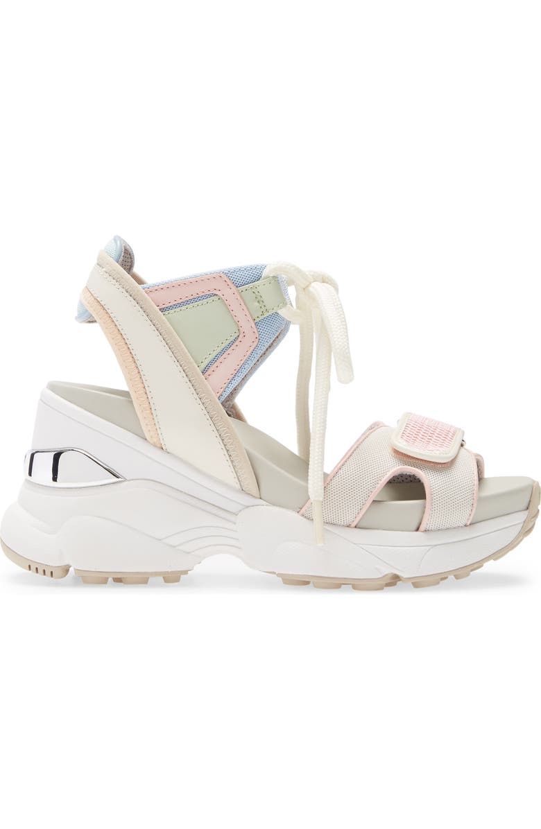 MICHAEL Michael Kors Irma Sneaker Sandal, Alternate, color, Cream