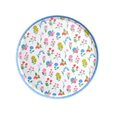 In Bloom Floral Plates