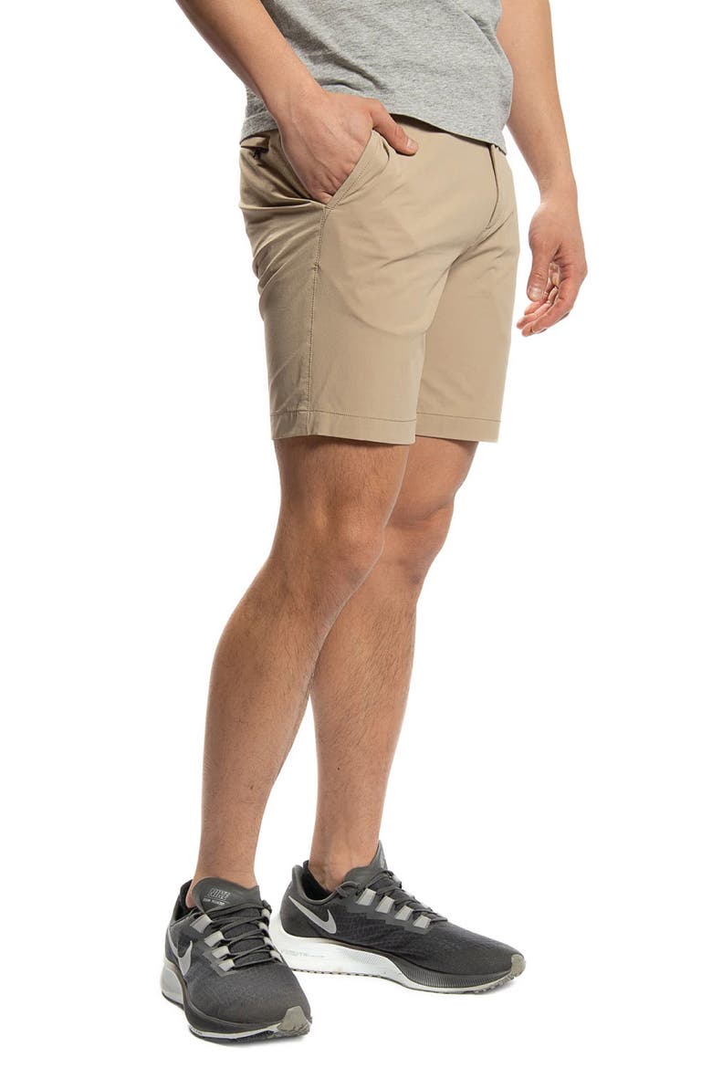 Tech Shorts, Alternate, color, Khaki