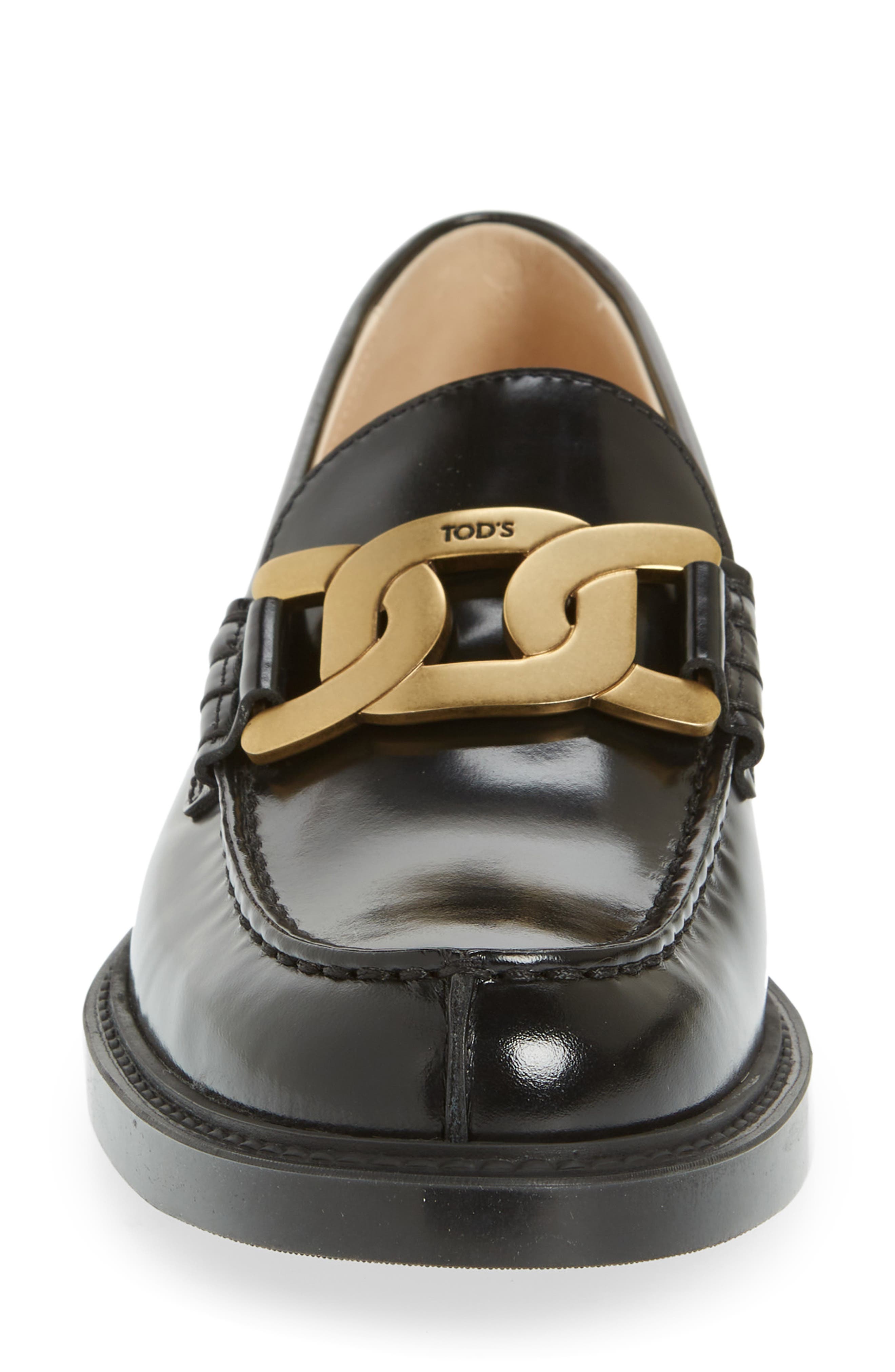 Gomma Basso Loafer, Alternate, color, NERO