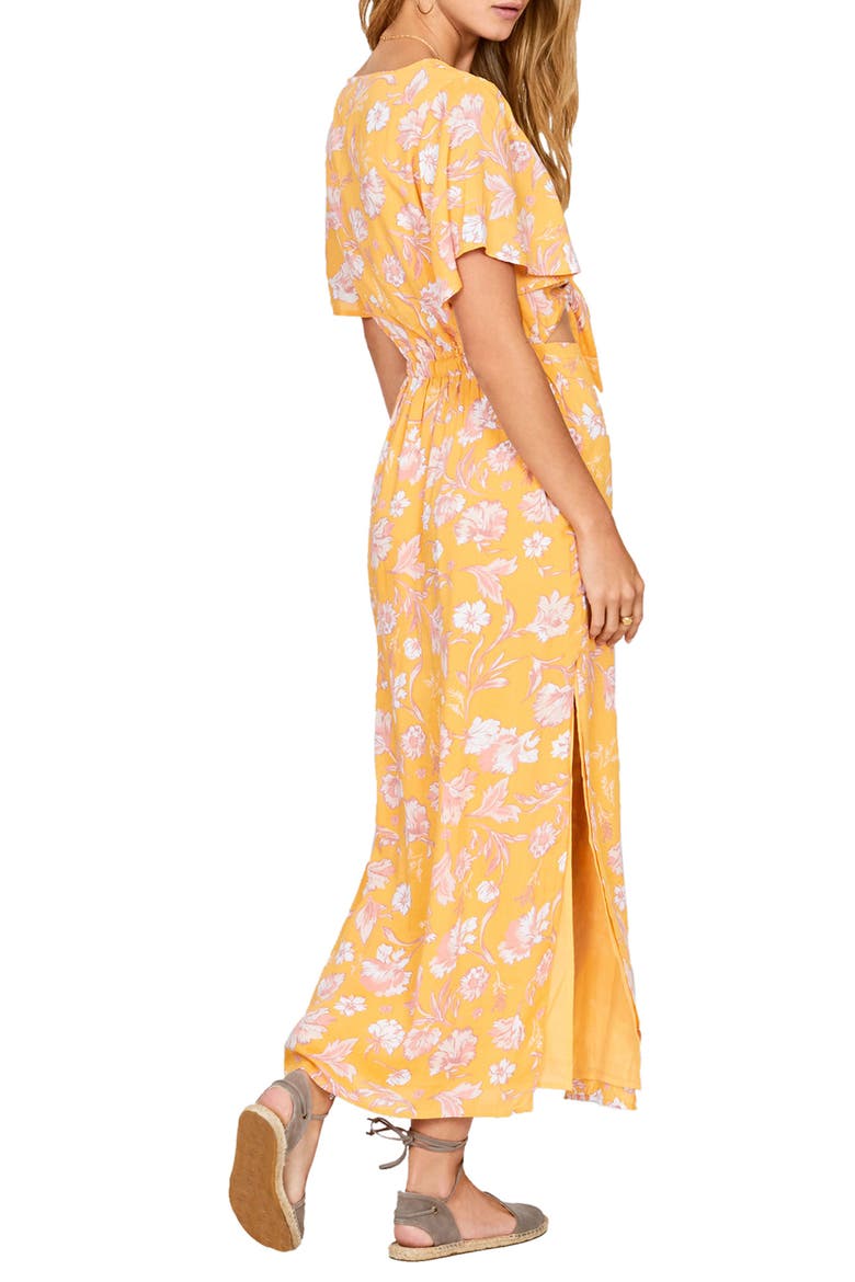 Bohemian Rhapsody Maxi Dress, Alternate, color, HONEY