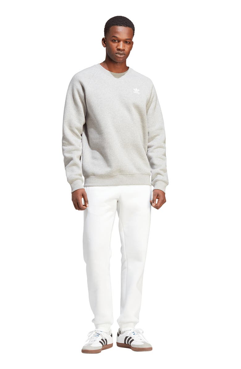 adidas Trefoil Essentials Crew Neck Sweatshirt, Alternate, color, 