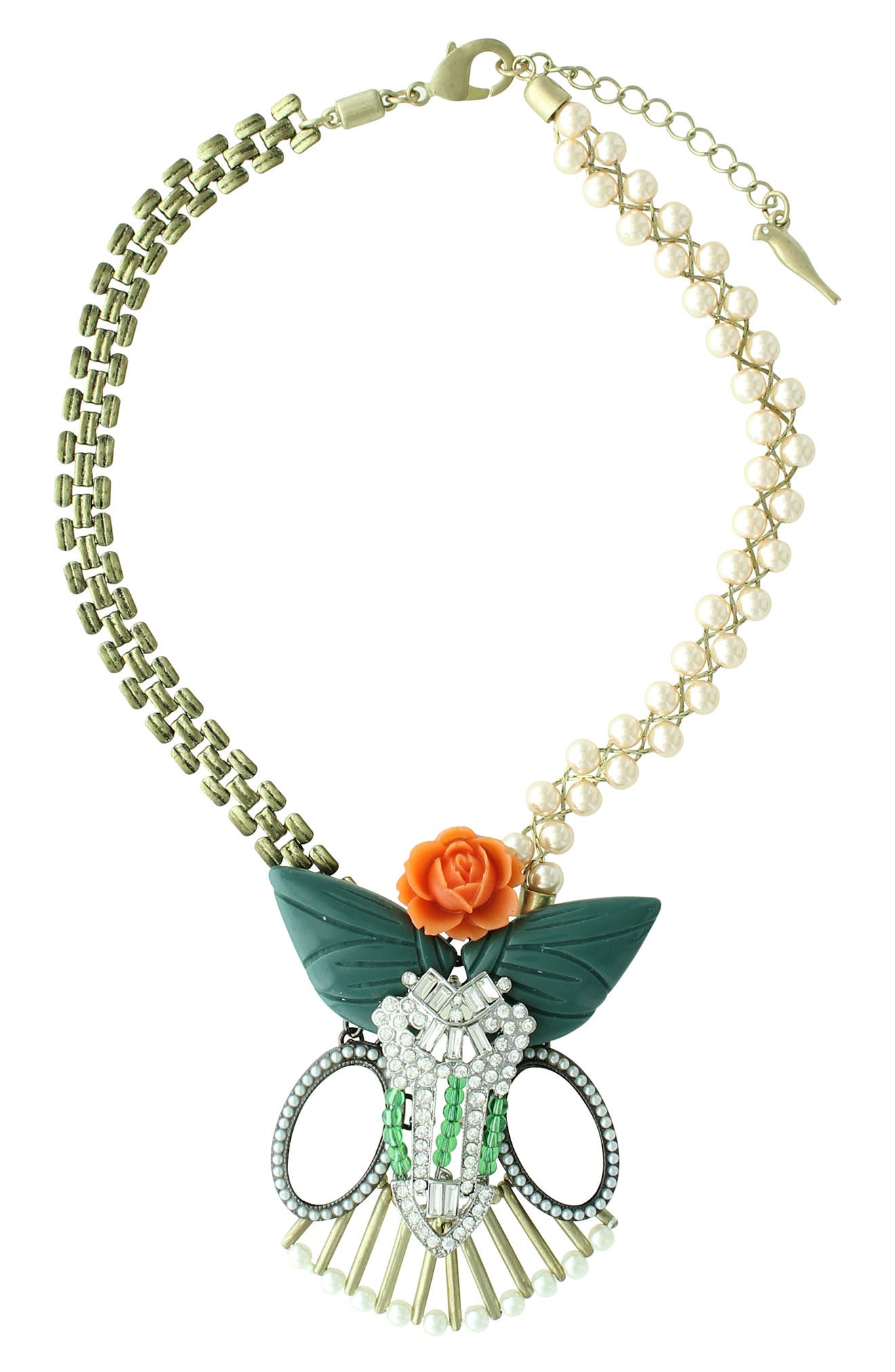 OLIVIA WELLES Asia Pendant Necklace