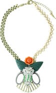 OLIVIA WELLES Asia Pendant Necklace