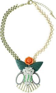 OLIVIA WELLES Asia Pendant Necklace