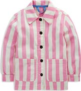 Mini Boden Kids' Stripe Chore Jacket