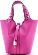 Pre-Owned Hermes Picotin Lock Bag Tressage Epsom PM
