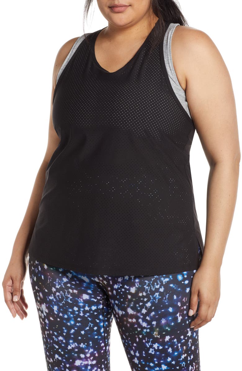 SPANX<sup>®</sup> Perforated Active Tank Top, Main, color,