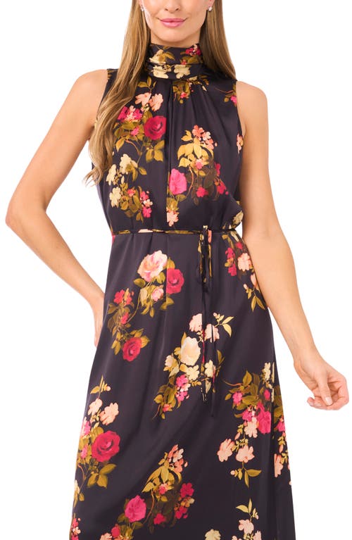 Ted Baker Amber Bow Sleeveless Maxi Dress In Blue