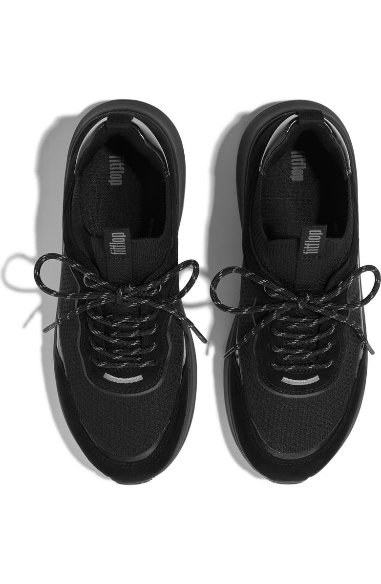 FitFlop F-Mode Sneaker, Alternate, color, All Black