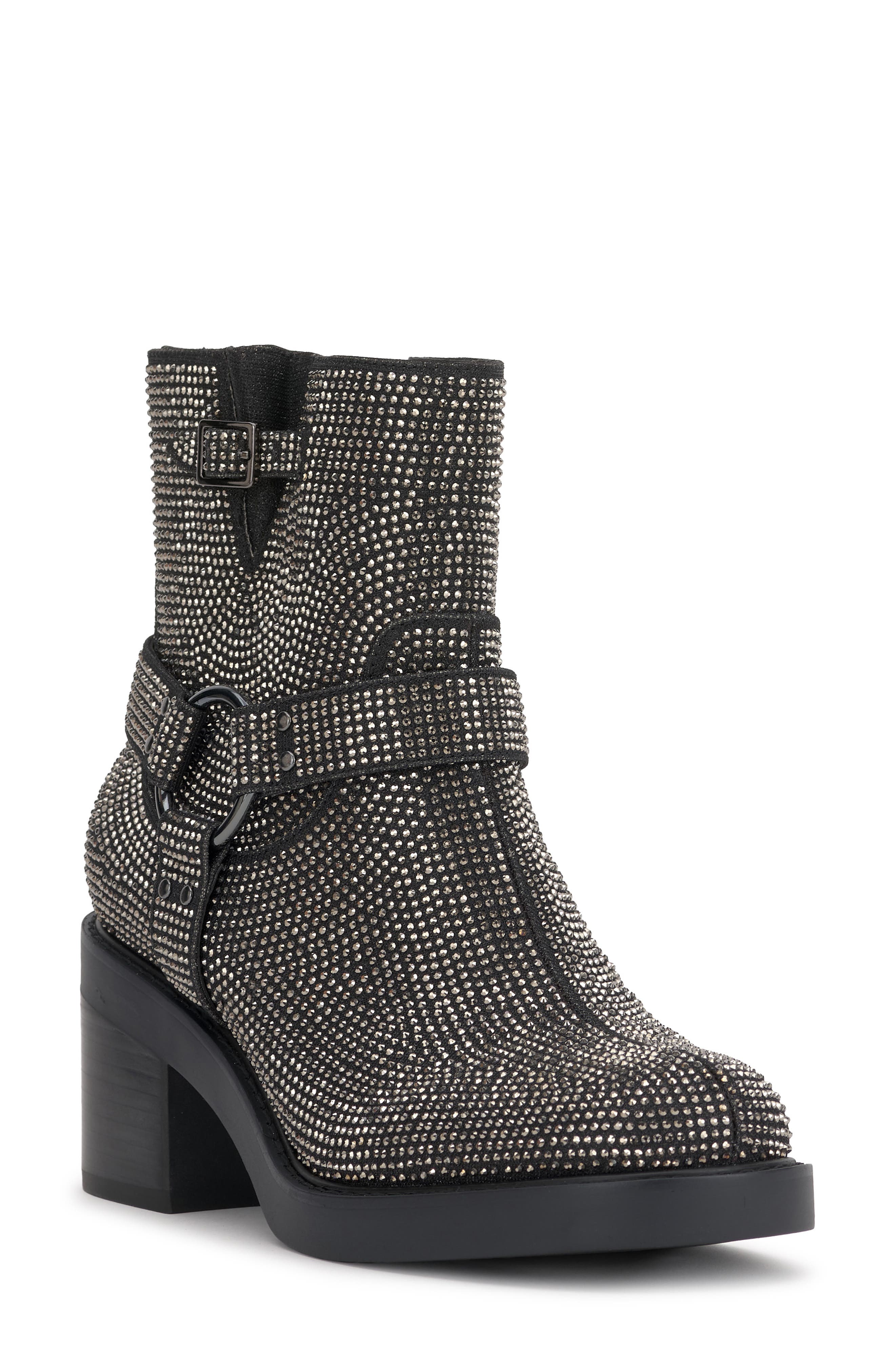 Jessica Simpson Ceridwen Rhinestone Harness Boot, Main, color, 