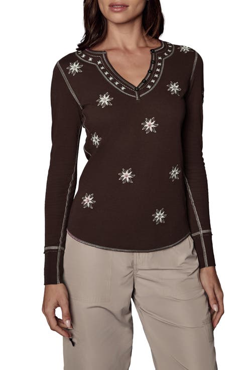 Natasha Organic Cotton Blend Henley