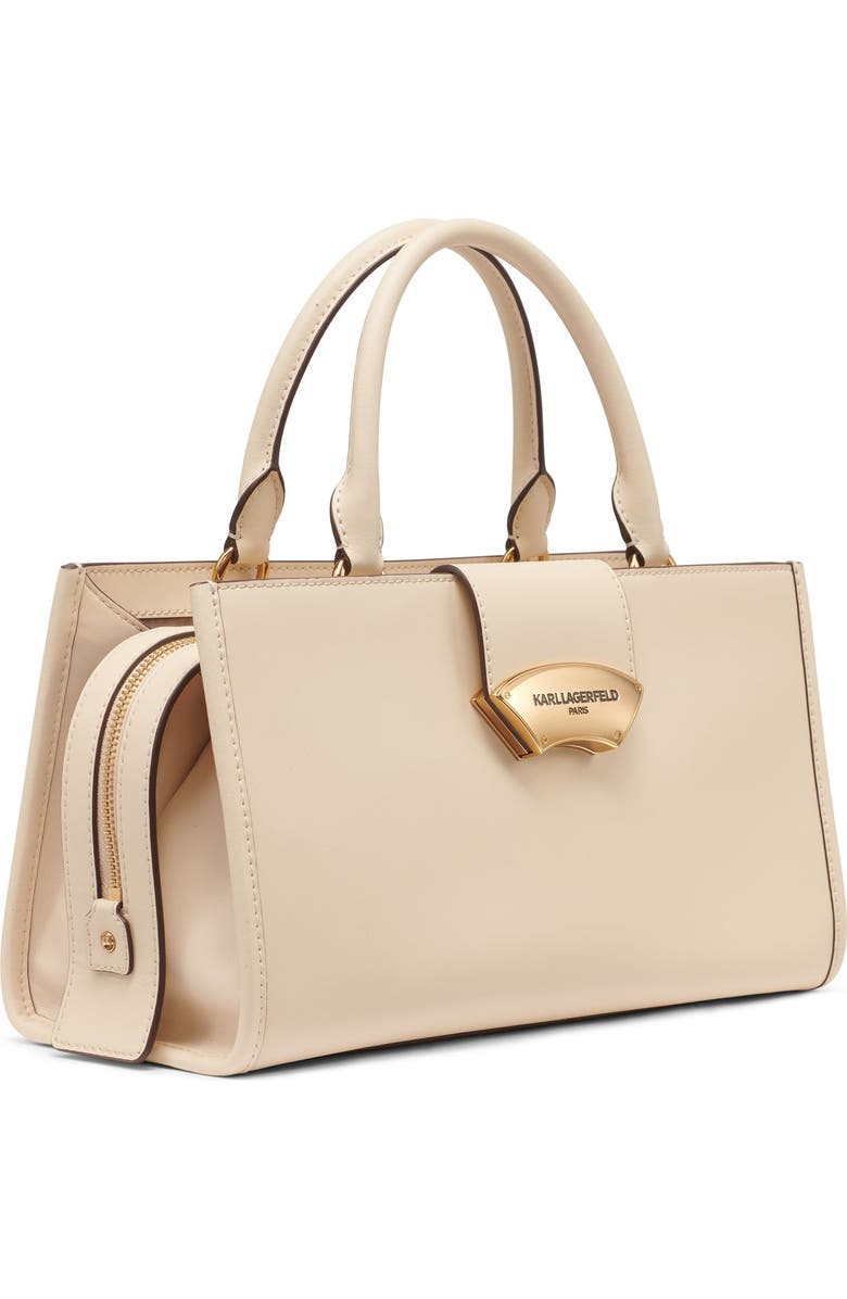 KARL LAGERFELD PARIS Madelyn Satchel, Alternate, color, Brie