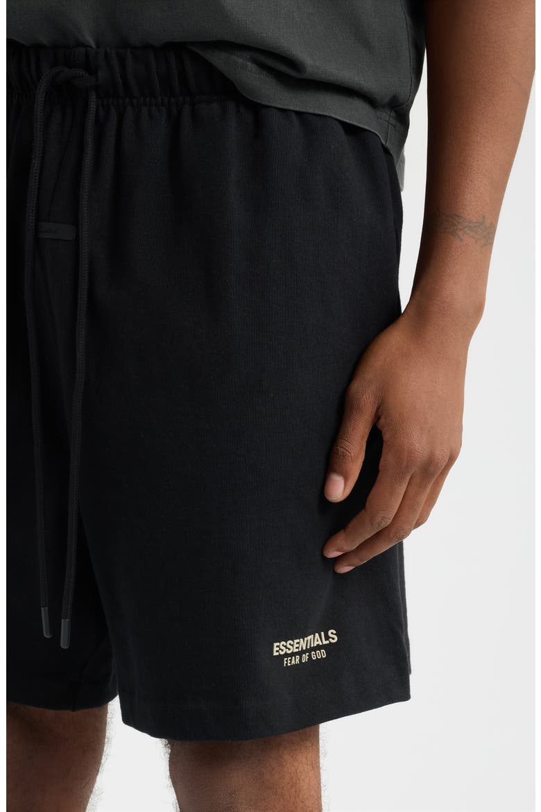 Classic Jersey Shorts, Alternate, color, BLACK