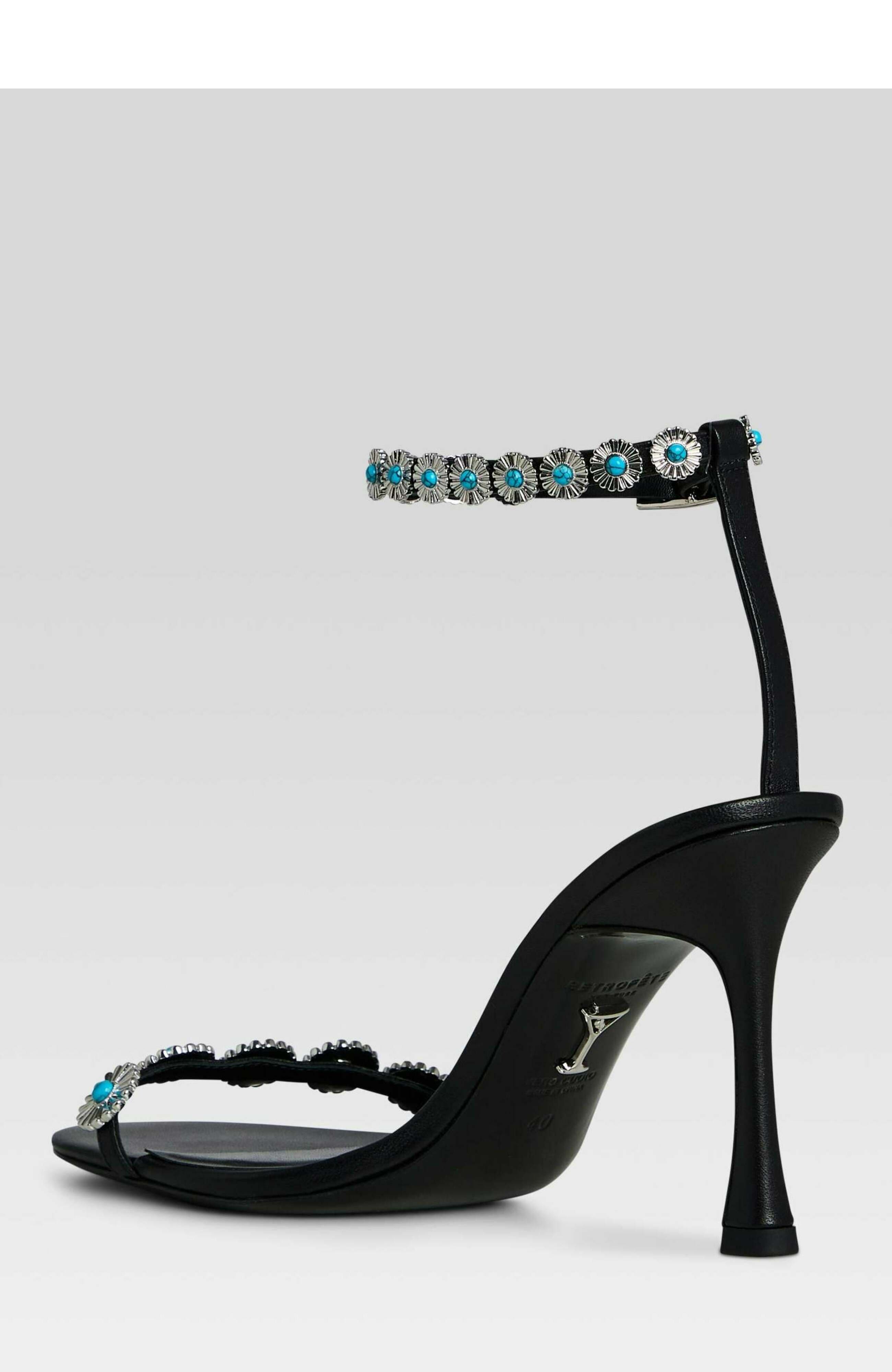 Retrofête Felice Embellished Heel, Alternate, color, 