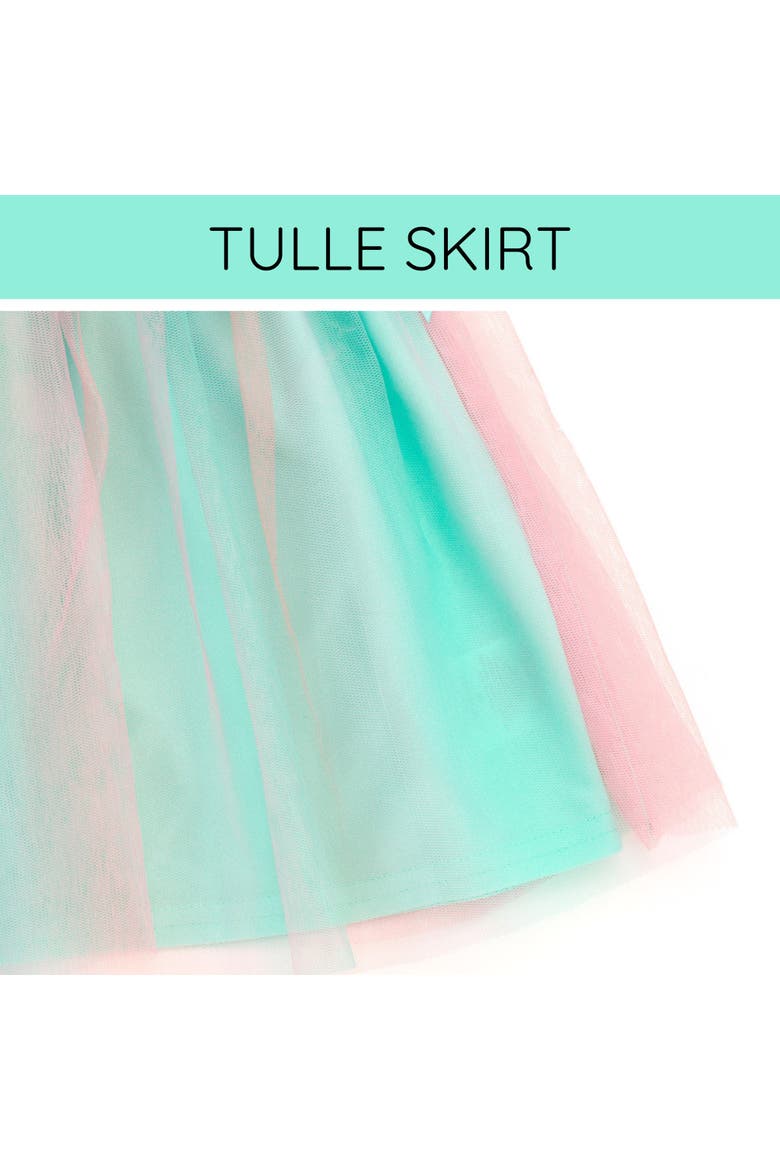 Princess Tutu Dress, Alternate, color, Ariel Aqua