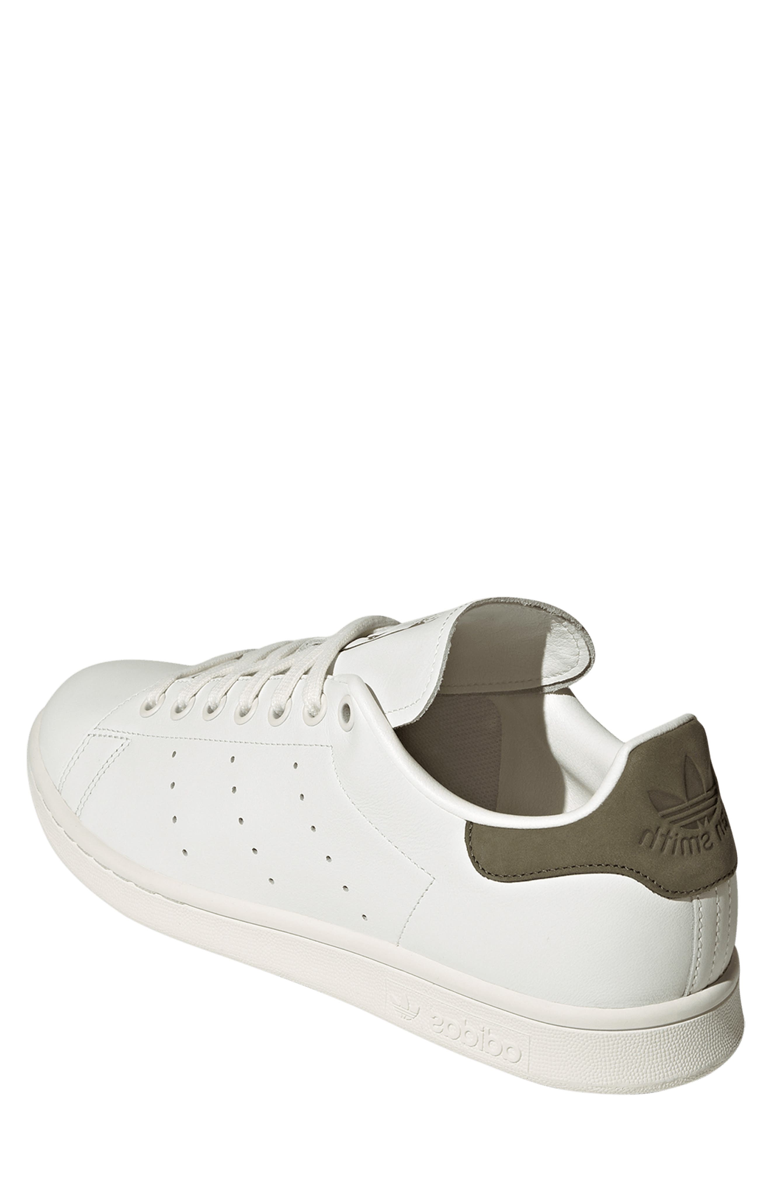 adidas Stan Smith Sneaker, Alternate, color, White/ White/ Olive Strata