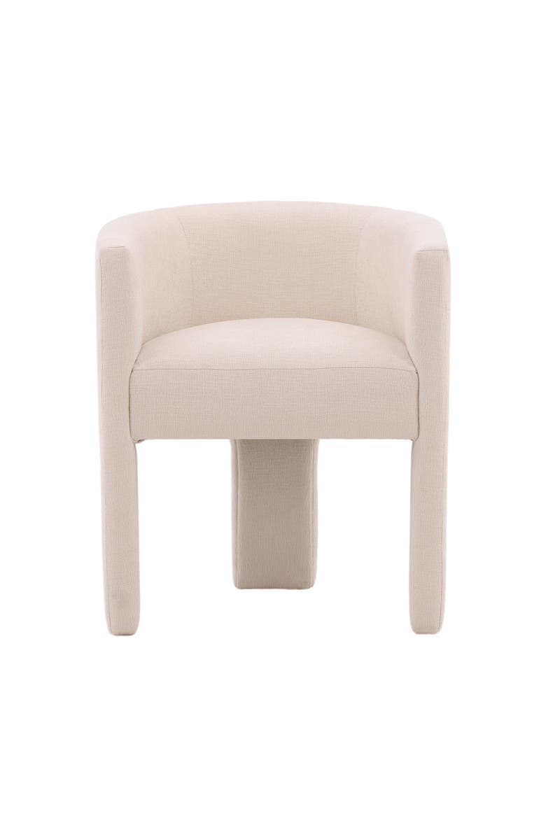 Dovetail Furniture Olivette Dining Chair, Alternate, color, Cream