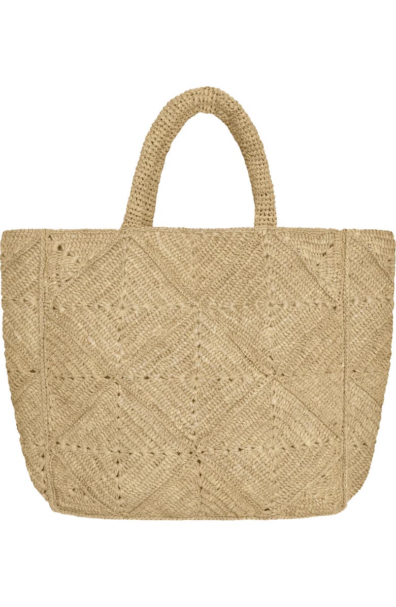 Vitamin A<sup>®</sup> Cala Raffia Tote, Main, color, Natural
