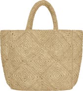 Vitamin A® Cala Raffia Tote