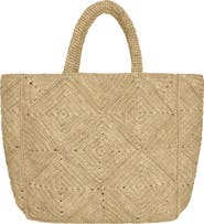 Vitamin A® Cala Raffia Tote