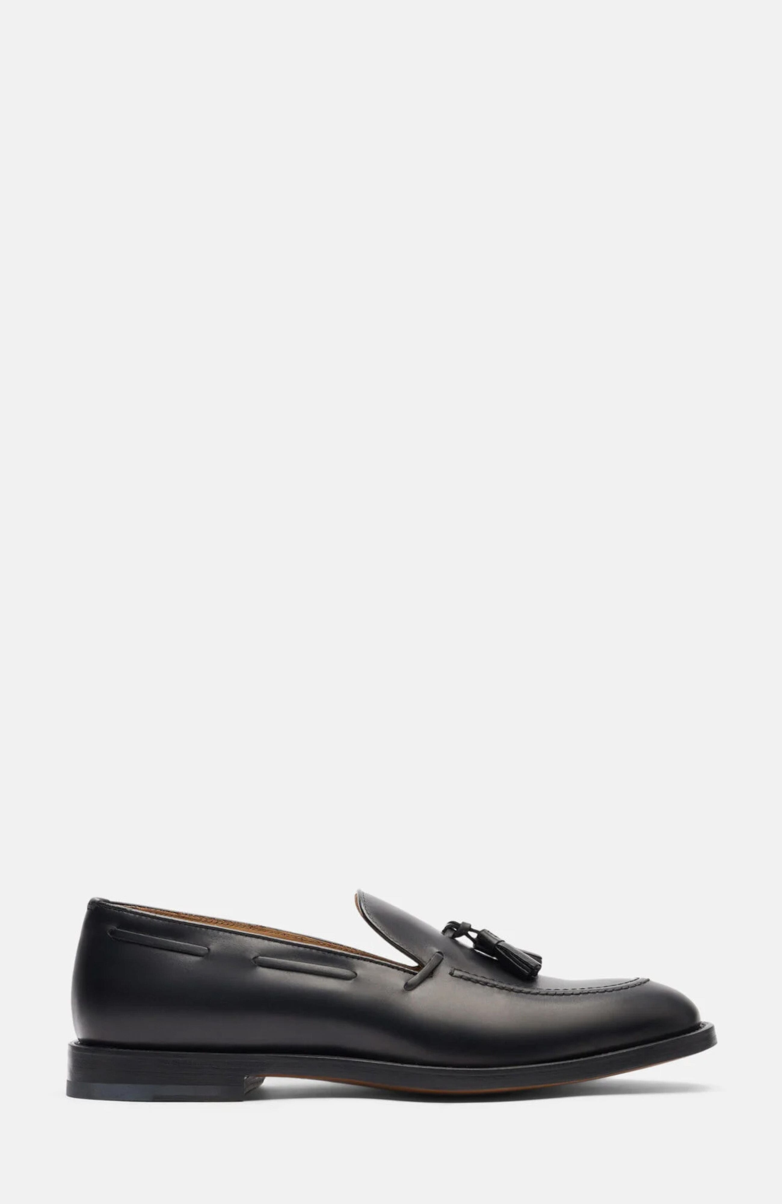 SCAROSSO William Loafers, Alternate, color, Black - Calf