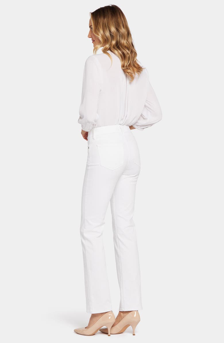 NYDJ Marilyn Straight Leg Jeans, Alternate, color, Optic White