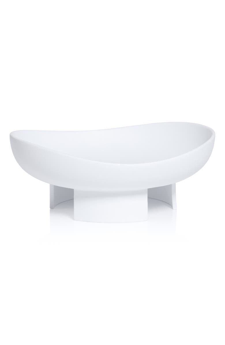 Zodax Kutani Ceramic Bowl, Main, color, White