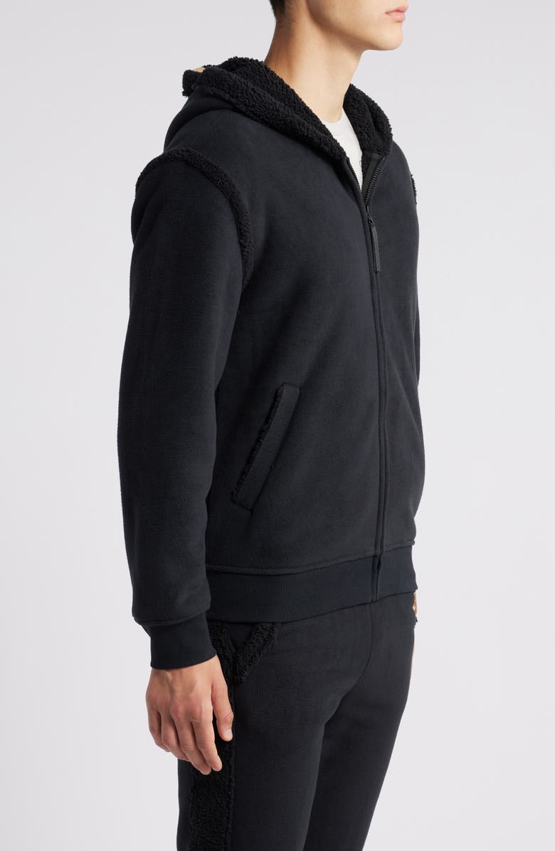 UGG<sup>®</sup> Evren Bonded Fleece Zip Hoodie, Alternate, color, 
