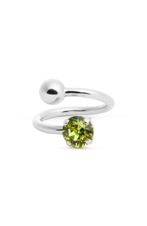 Shop Justine Clenquet Jackie Bypass Ring