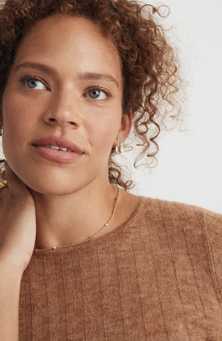 Madewell Crystal Statement Drop Earrings, Alternate, color,