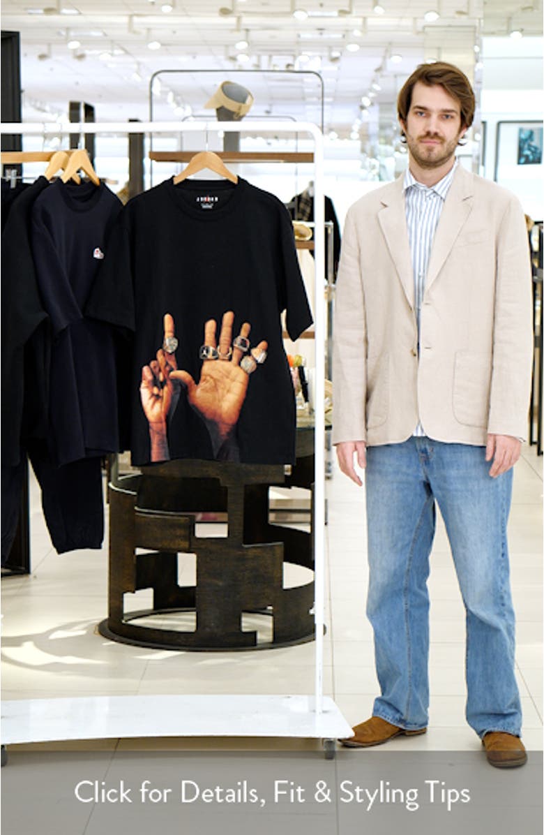 Flight MVP Rings Oversize Graphic T-Shirt, sales video thumbnail