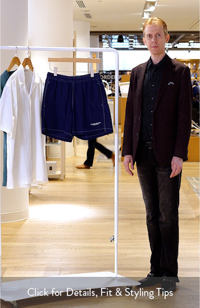 Elastic Waist Cotton & Nylon Shorts, sales video thumbnail