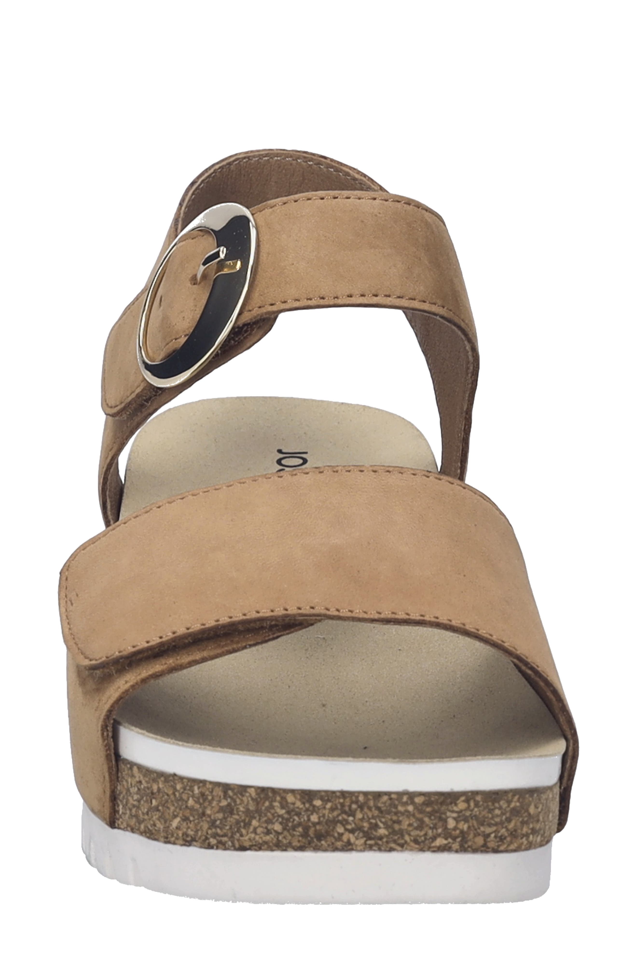 Josef Seibel Quinn 16 Wedge Sandal, Alternate, color, Nuss Nubuck