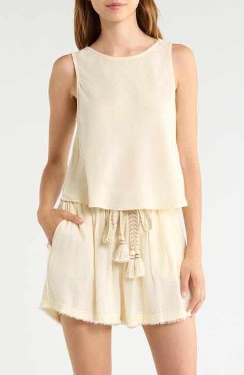 Semisheer Cover-Up Tank