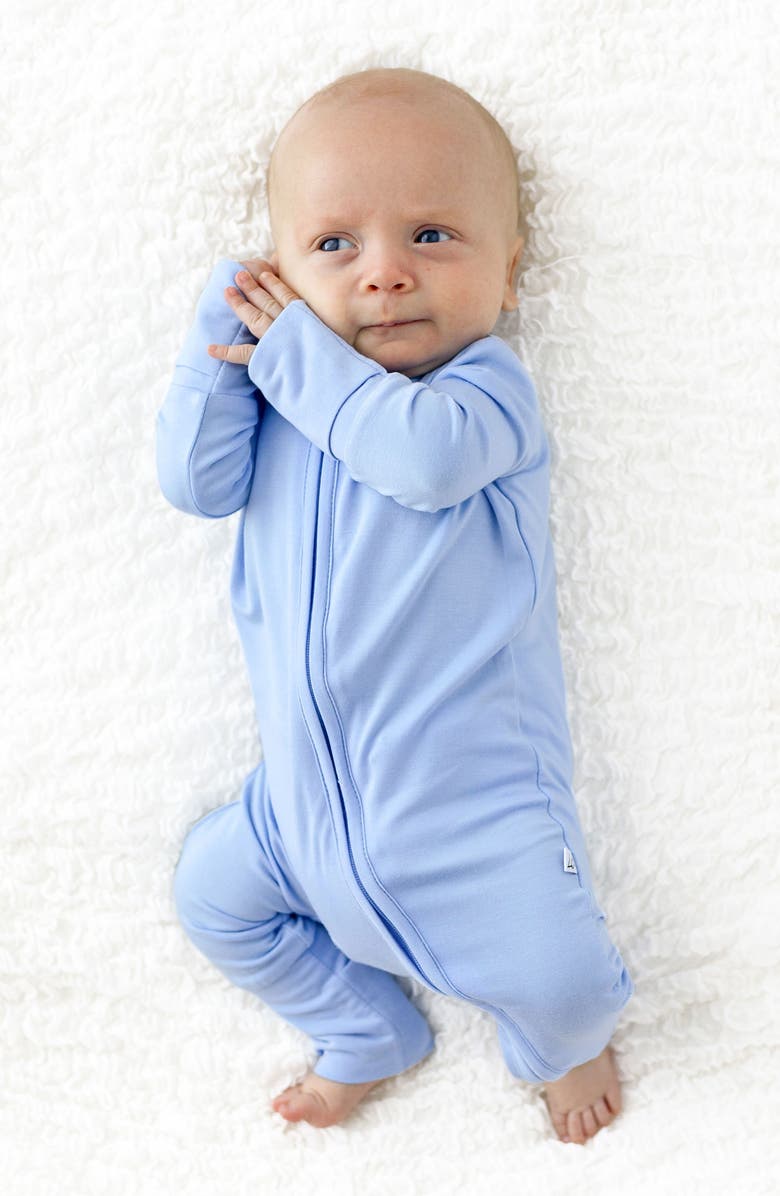 Laree + Co Lillian Trisomy 18 Blue Convertible Footie, Alternate, color, Trisomy 18 Blue