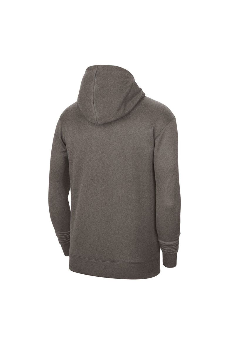 Unisex Nike Heather Gray Philadelphia 76ers 2023/24 Performance Spotlight On-Court Practice Pullover Hoodie, Alternate, color, Heather Gray