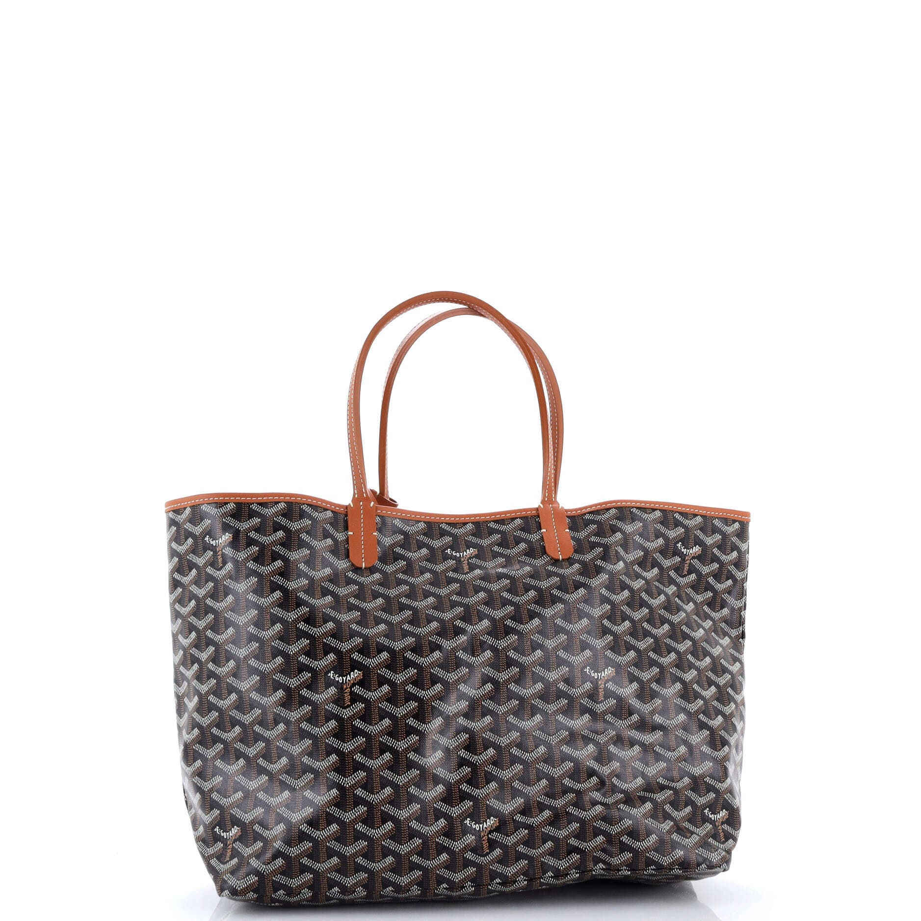 Pre-Owned Goyard Saint Louis Tote Coated Canvas PM, Alternate, color, Yellow