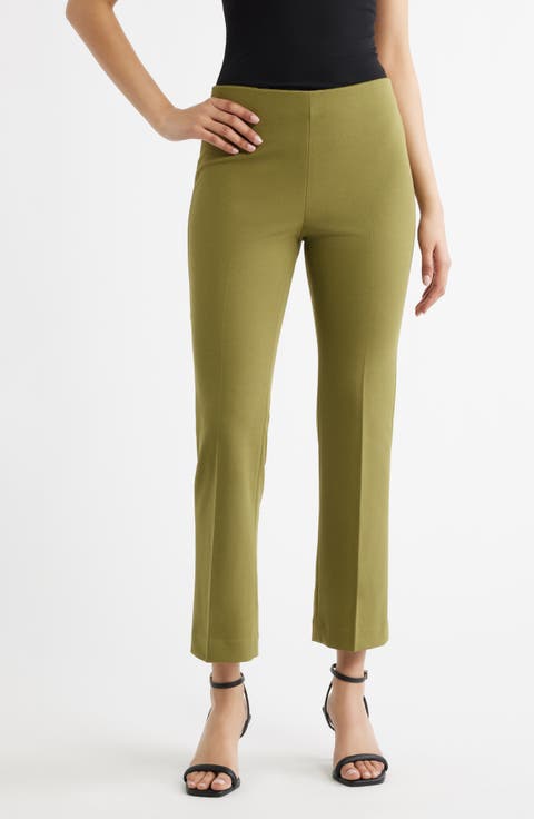 Hollywood Waist Pull-On Kick Flare Pants