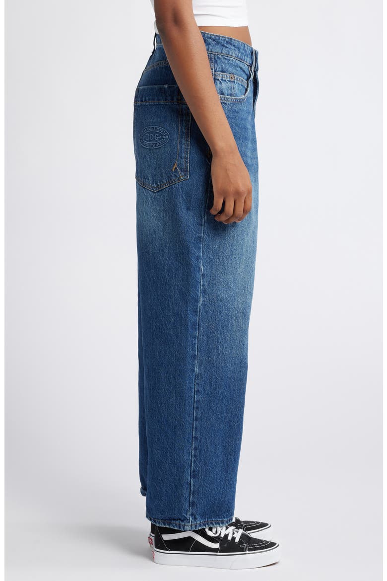 Jaya Low Rise Wide Leg Jeans, Alternate, color, DARK VINTAGE