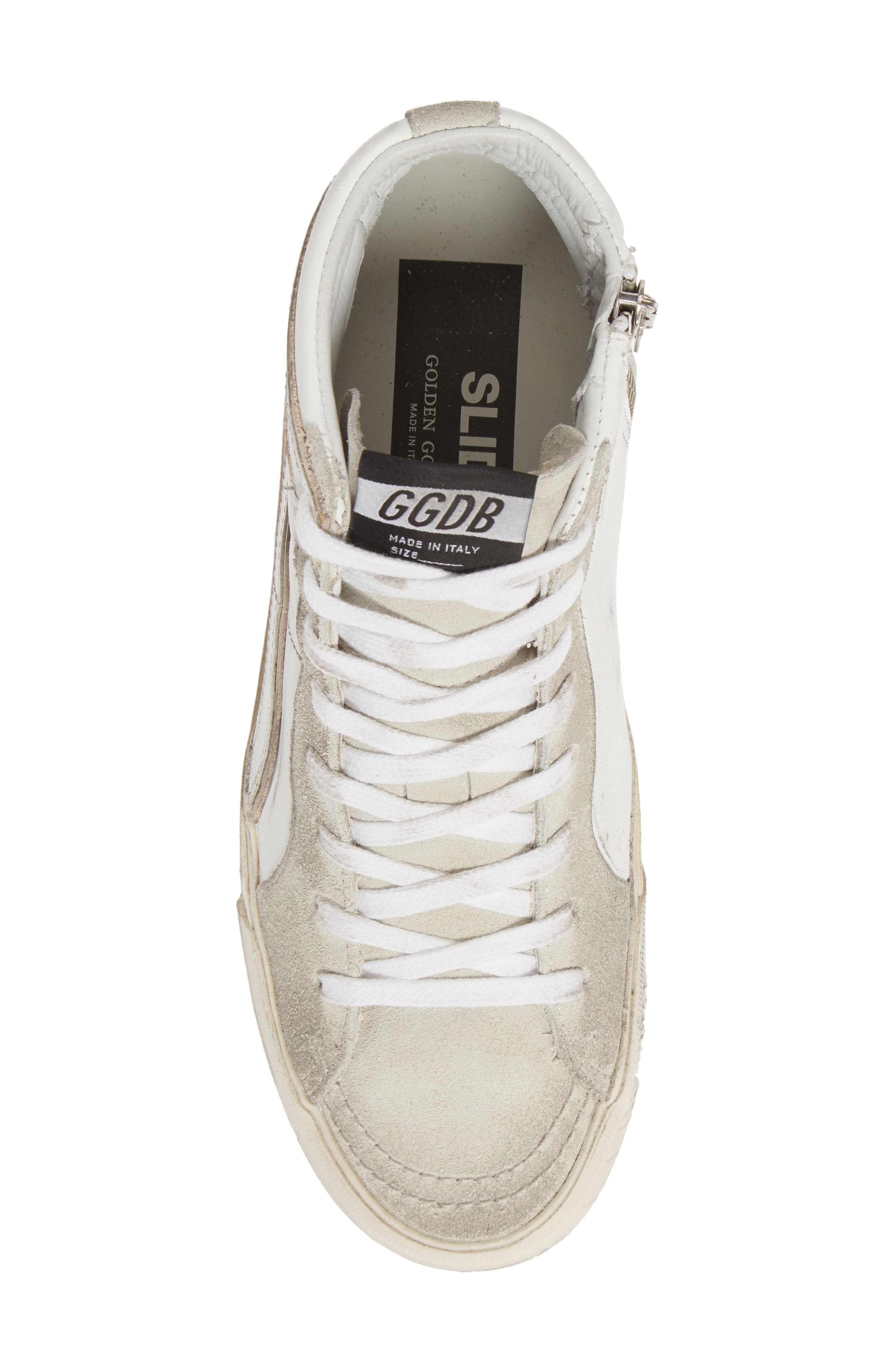 Golden Goose Slide High Top Sneaker, Alternate, color, 