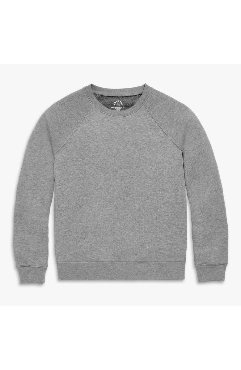 Primary Adult Cozy Fleece Sweatshirt, Main, color, Heather Black